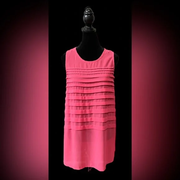 Ya Los Angeles: Silk Ruffled Tier Sleeveless Blouse - Picture 1 of 17